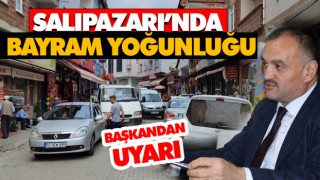 Salıpazarı’nda Bayram Yoğunluğu