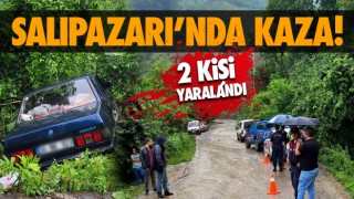 Salıpazarı’nda Kaza! 2 Kişi Yaralandı