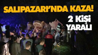 Salıpazarı’nda Kaza! 2 Yaralı