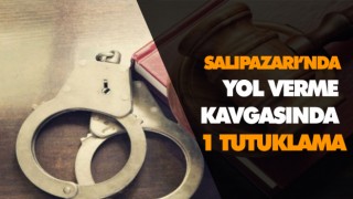 Salıpazarı’nda Yol Verme Kavgasında 1 Tutuklama
