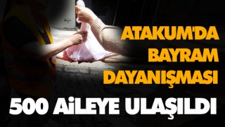 Atakum'da Bayram Dayanışması! 500 Aileye Ulaştı