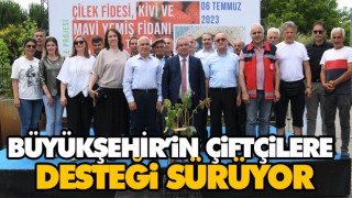Büyükşehir’in Çiftçilere Desteği Sürüyor