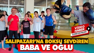 Salıpazarı’na Boksu Sevdiren Baba ve Oğlu