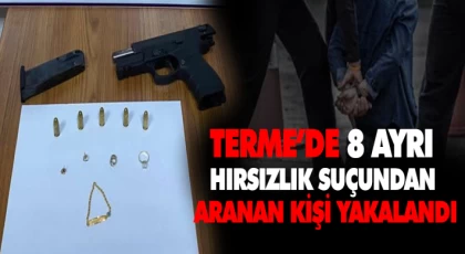 8 Ayrı Hırsızlık Suçundan Aranan Kişi Yakalandı