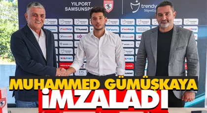 Muhammed Gümüşkaya İmzaladı