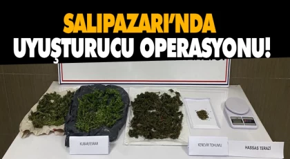Salıpazarı’nda Uyuşturucu Operasyonu!