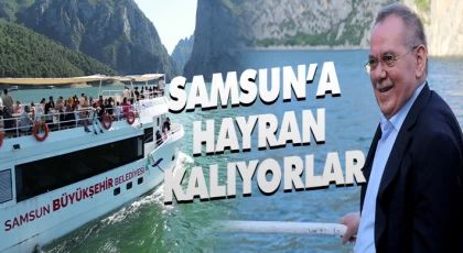 Samsun’a Hayran Kalıyorlar