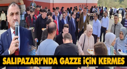 Salıpazarı’nda Gazze İçin Kermes