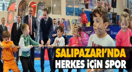 Salıpazarı’nda Herkes İçin Spor
