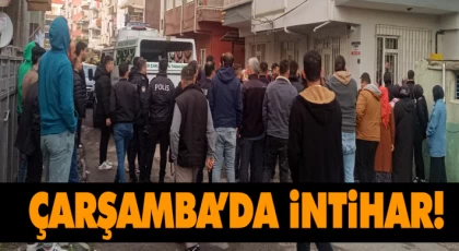Çarşamba’da İntihar!