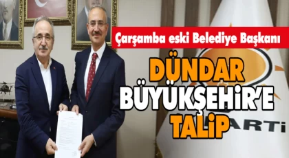 Dündar Büyükşehir’e Talip