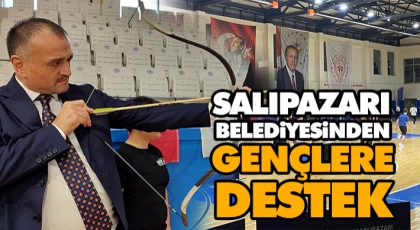 Salıpazarı Belediyesi'nden Gençlere Destek
