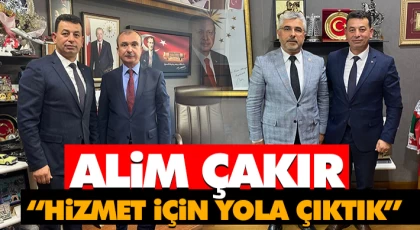 Alim Çakır “Hizmet İçin Yola Çıktık”