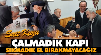 Çalmadık Kapı, Sıkmadık El Bırakmayacağız