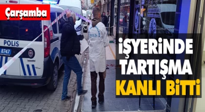 İşyerindeki tartışmada kan aktı! 2 yaralı