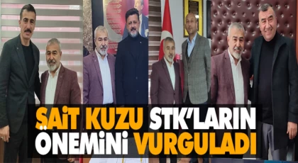 Sait Kuzu STK’ların Önemini Vurguladı