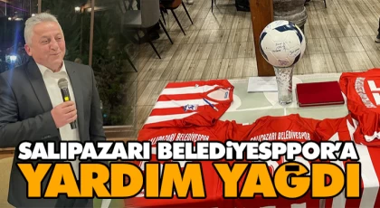 Salıpazarı Belediyesppor’a Yardım Yağdı