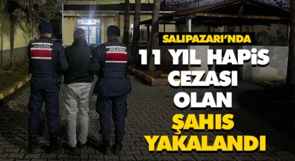 Salıpazarı’nda 11 Yıl Hapis Cezası Olan Şahıs Yakalandı