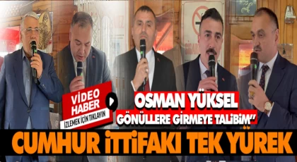 Salıpazarı’nda Cumhur İttifakı Tek Yürek