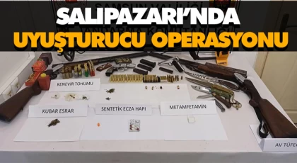 Salıpazarı’nda Uyuşturucu Operasyonu