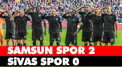 Samsunspor 2 - Sivasspor 0
