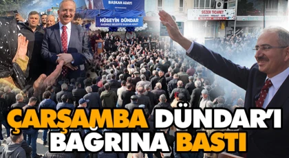 Çarşamba Dündar’ı Bağrına Bastı