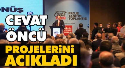CHP Samsun Büyükşehir Belediye Başkan Adayı Cevat Öncü Projelerini Açıkladı.