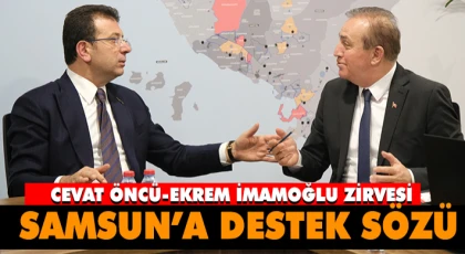 Ekrem İmamoğlu’ndan Samsun’a Destek Sözü