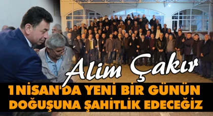'1Nisan'da Yeni Bir Günün Doğuşuna Şahitlik Edeceğiz'
