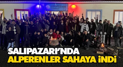 Alperenler Saha İndi!
