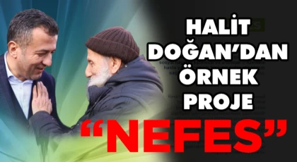 Halit Doğan’dan Örnek Proje “Nefes”
