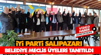 İyi Parti Belediye Meclis Üyelerini Tanıttı