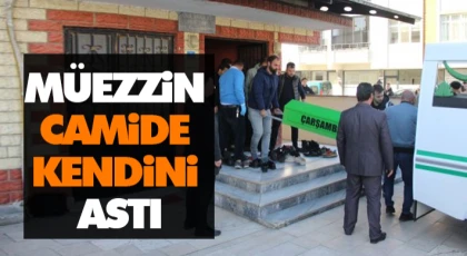 Müezzin Camide Kendini Astı