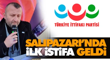 Salıpazarı’nda İlk İstifa Geldi