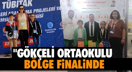 Gökçeli Ortaokulu Bölge Finalinde