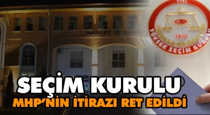 Seçim Kurulu MHP’nin İtirazı Ret Etti