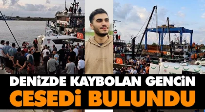 Denizde Kaybolan Gencin Cesedi Bulundu