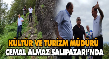 Kültür Ve Turizm Müdürü Cemal Almaz Salıpazarı’nda