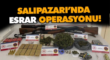 Salıpazarı’nda Esrar Operasyonu!