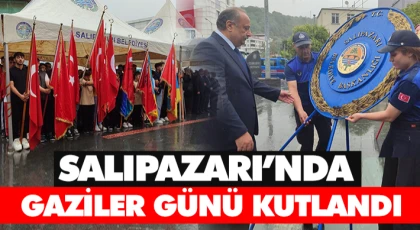 Salıpazarı’nda Gaziler Günü Kutlandı