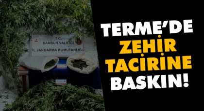 Terme’de Zehir Tacirine Baskın!