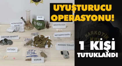 Uyuşturucu Operasyonu! 1 Tutuklama
