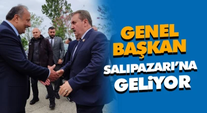 Genel Başkan Salıpazarı’na Geliyor
