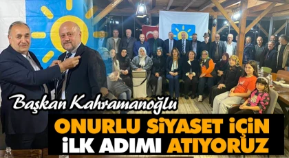 İYİ Parti Onurlu Siyaset İçin İlk Adımını Attı