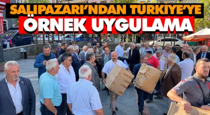 Salıpazarı’ndan Türkiye’ye Örnek Uygulama