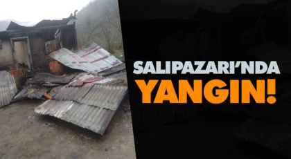 Salıpazarı’nda Yangın!