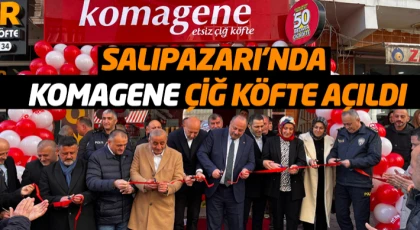 Salıpazarı’nda Komagene Çiğ Köfte Açıldı