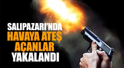 Salıpazarı’nda Havaya Ateş Açanlar Yakalandı