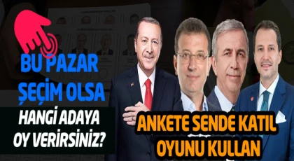 ANKETE KATIL! OYUNU KULLAN