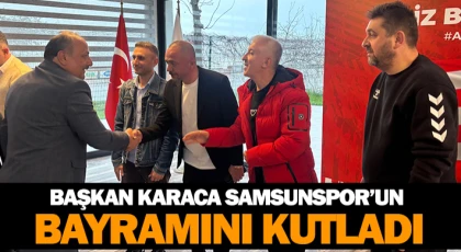 Başkan Karaca, Samsunspor’un Bayramını Kutladı
